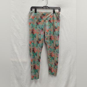 Soft Surroundings Womens Multicolor Knit Pull On Athletic Capri Medium